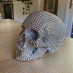 Z Gallerie silver skull